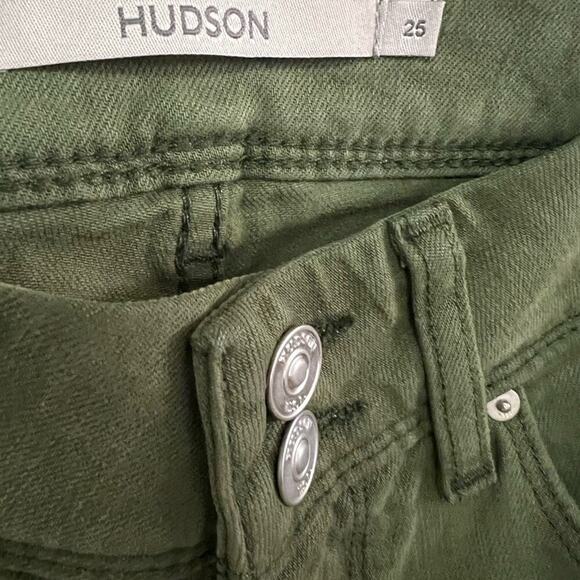 Hudson Jeans Women's Boot Cut in Forest Green - Picture 5 of 10